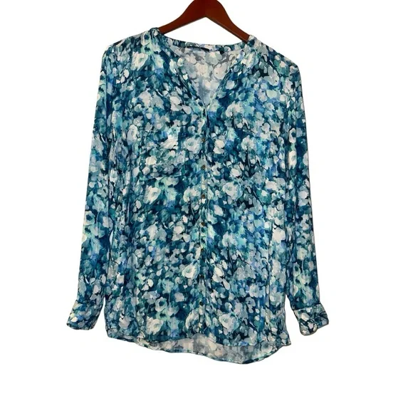 zero Button Down Top Size S - Picture 2 of 7